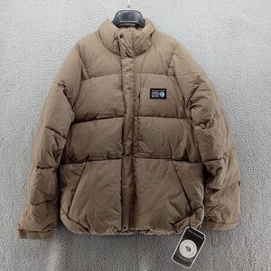 Mountain Hardwear Brown Puffer Jacket Mens LARGE